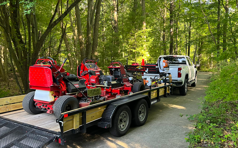 lawn mowing freeland